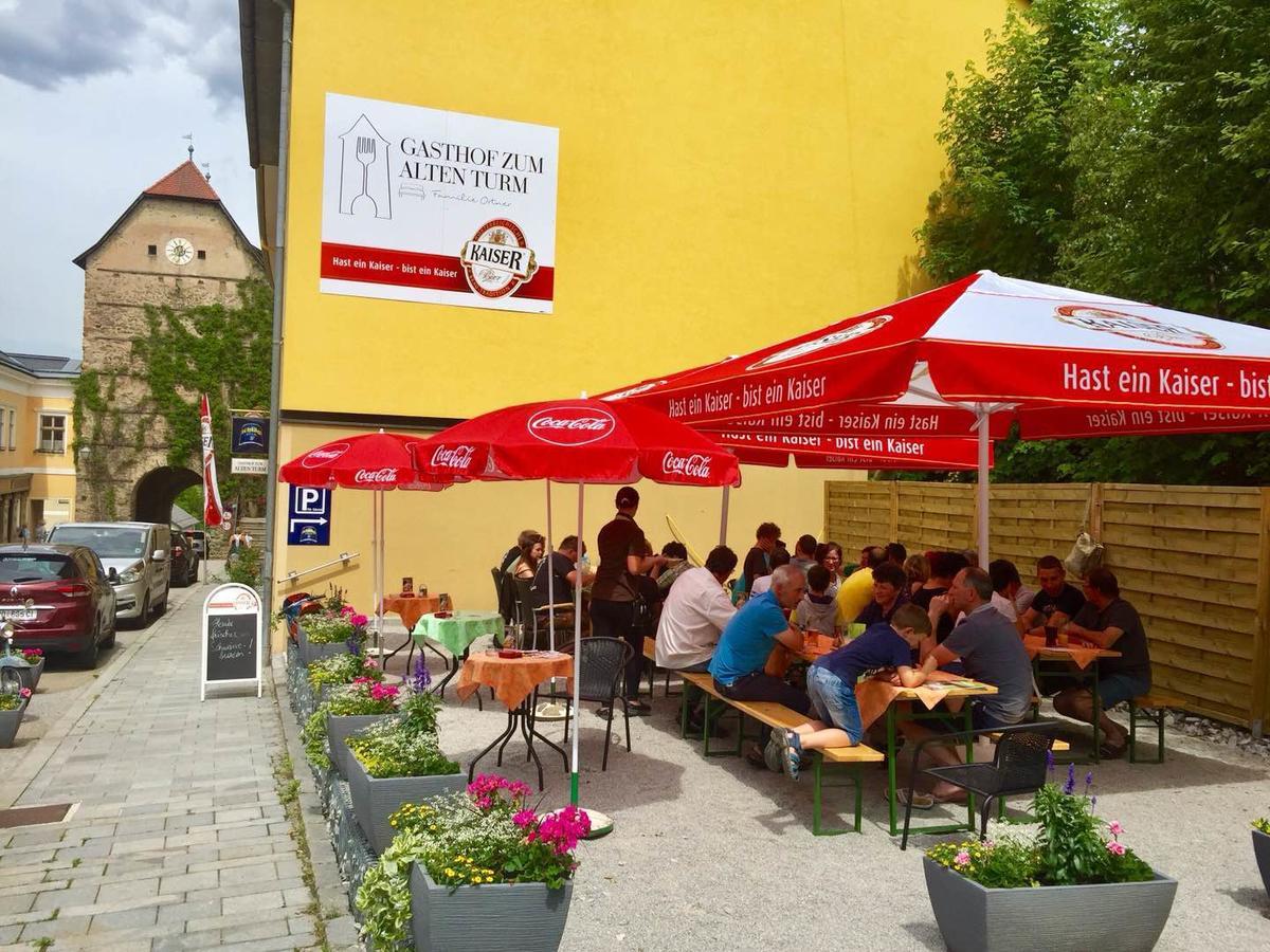 Gasthof 'Zum Alten Turm' Haslach an der Mühl Exterior foto